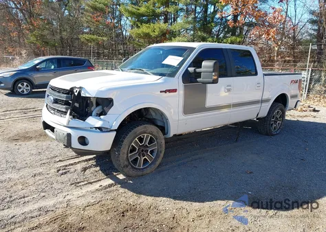 2013 Ford F-150 Fx4 from USA, damaged, VIN 1FTFW1ET5DFC15166